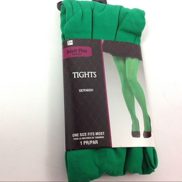 green dance tights